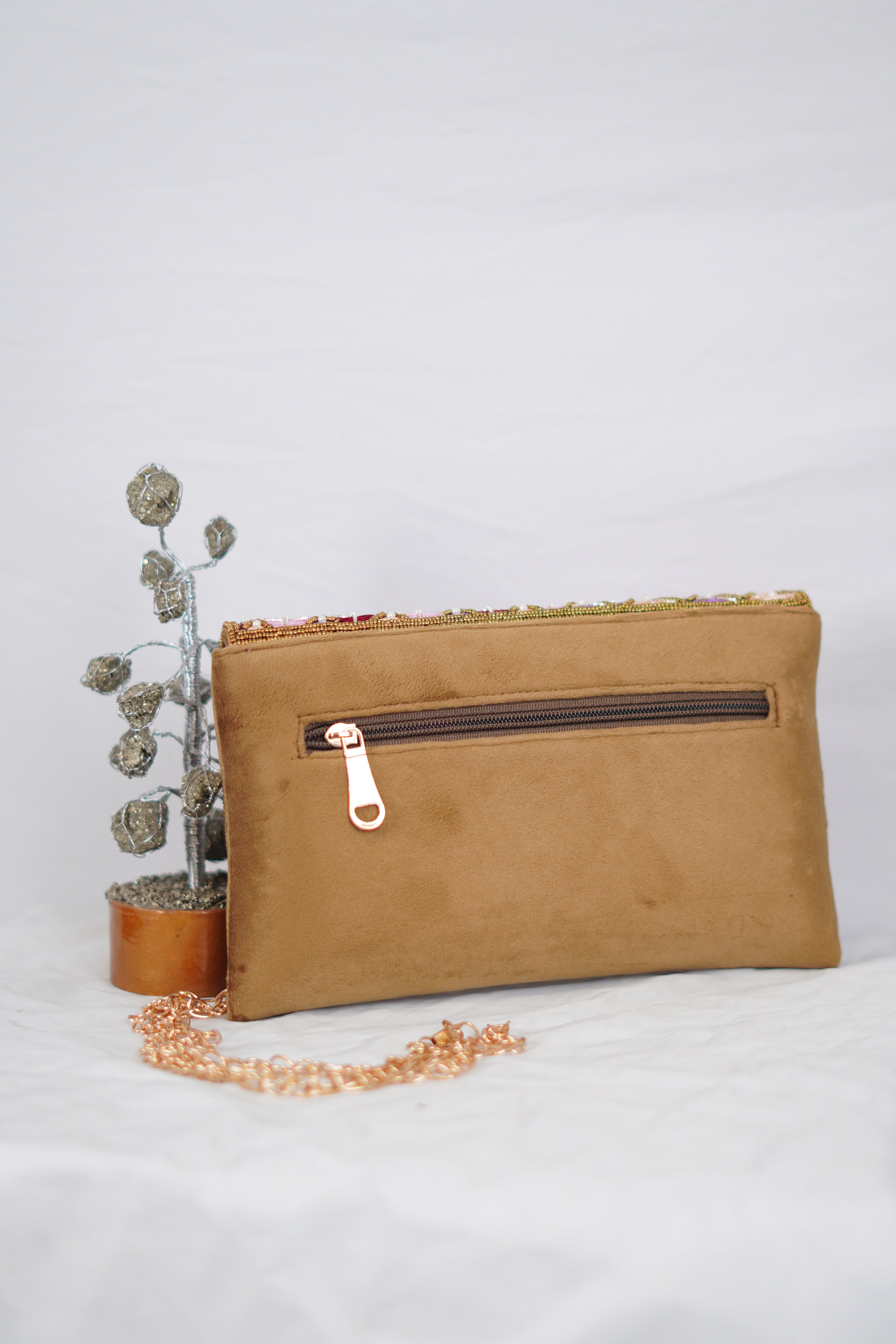 Embellished Envelope clutch