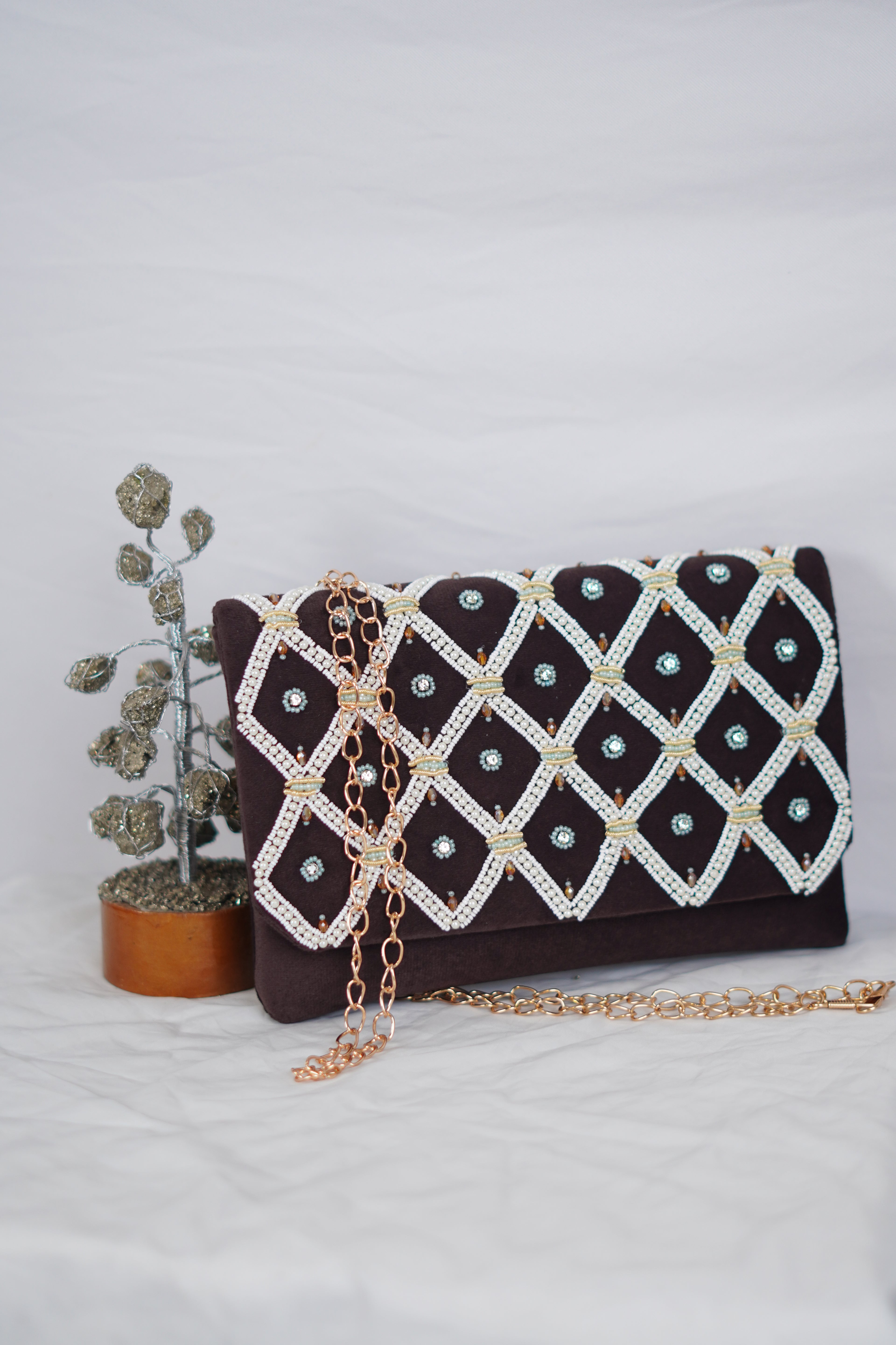 Pearl work Clutch, black