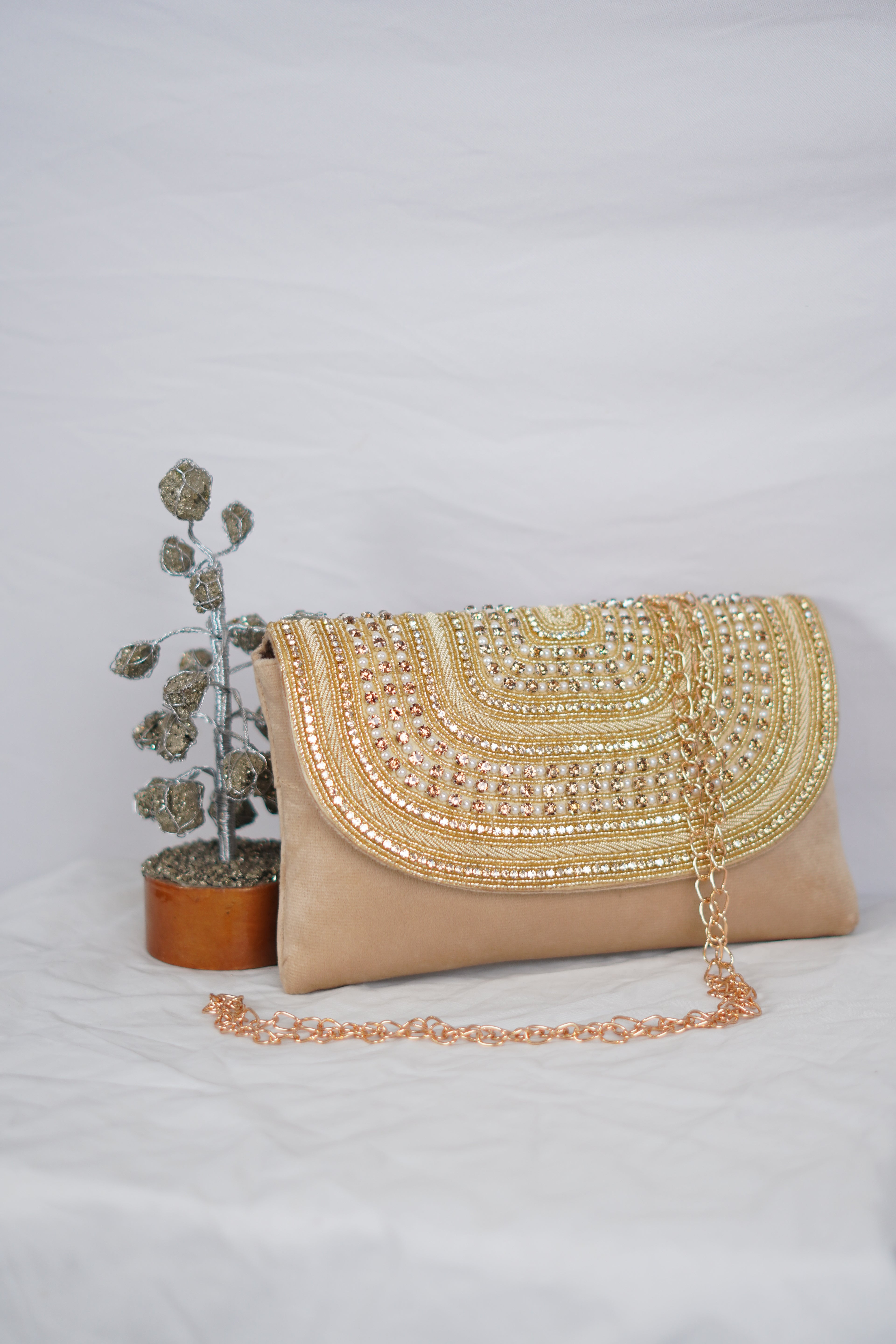 Partywear Embellished Clutch