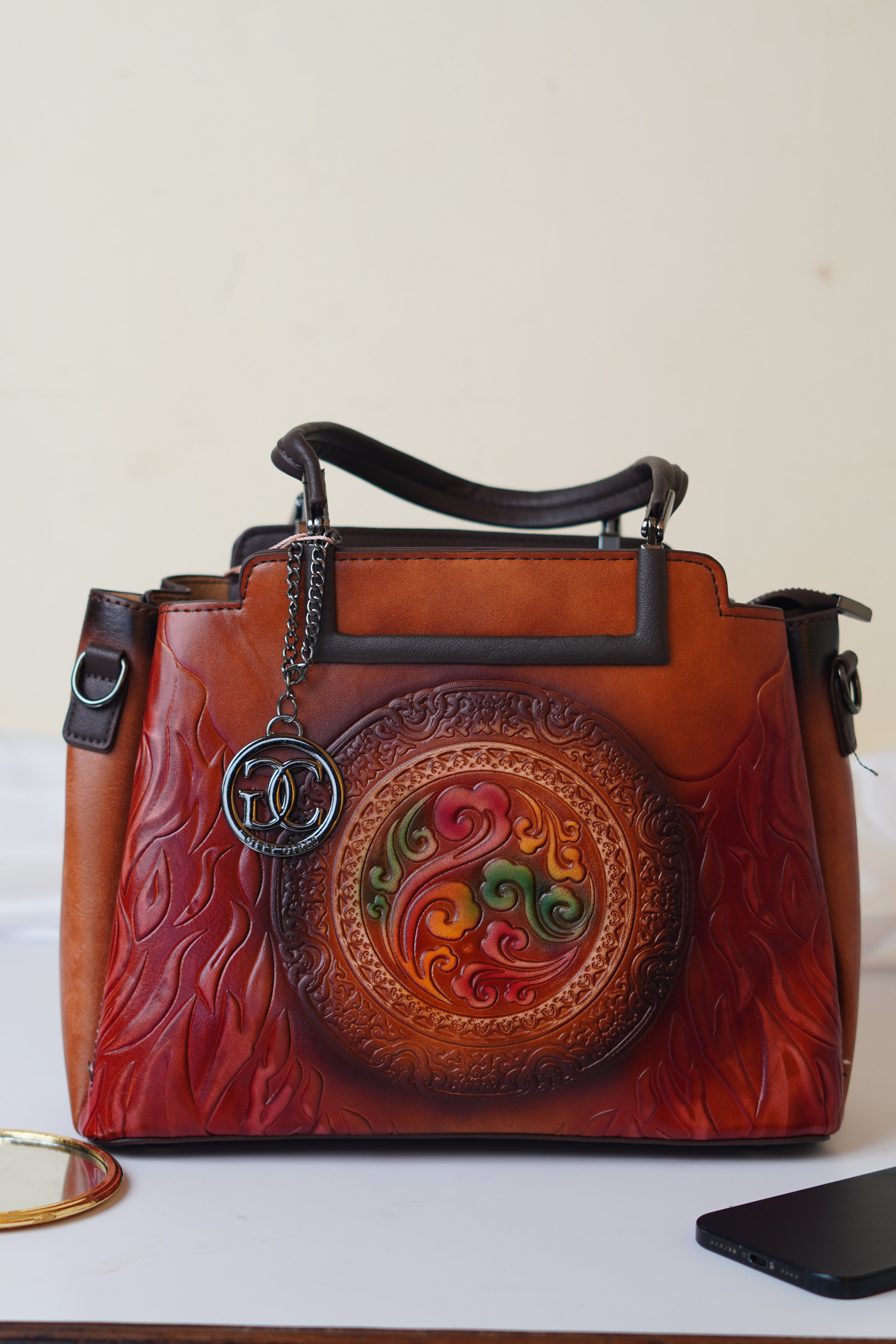 Brown Satchel with sling