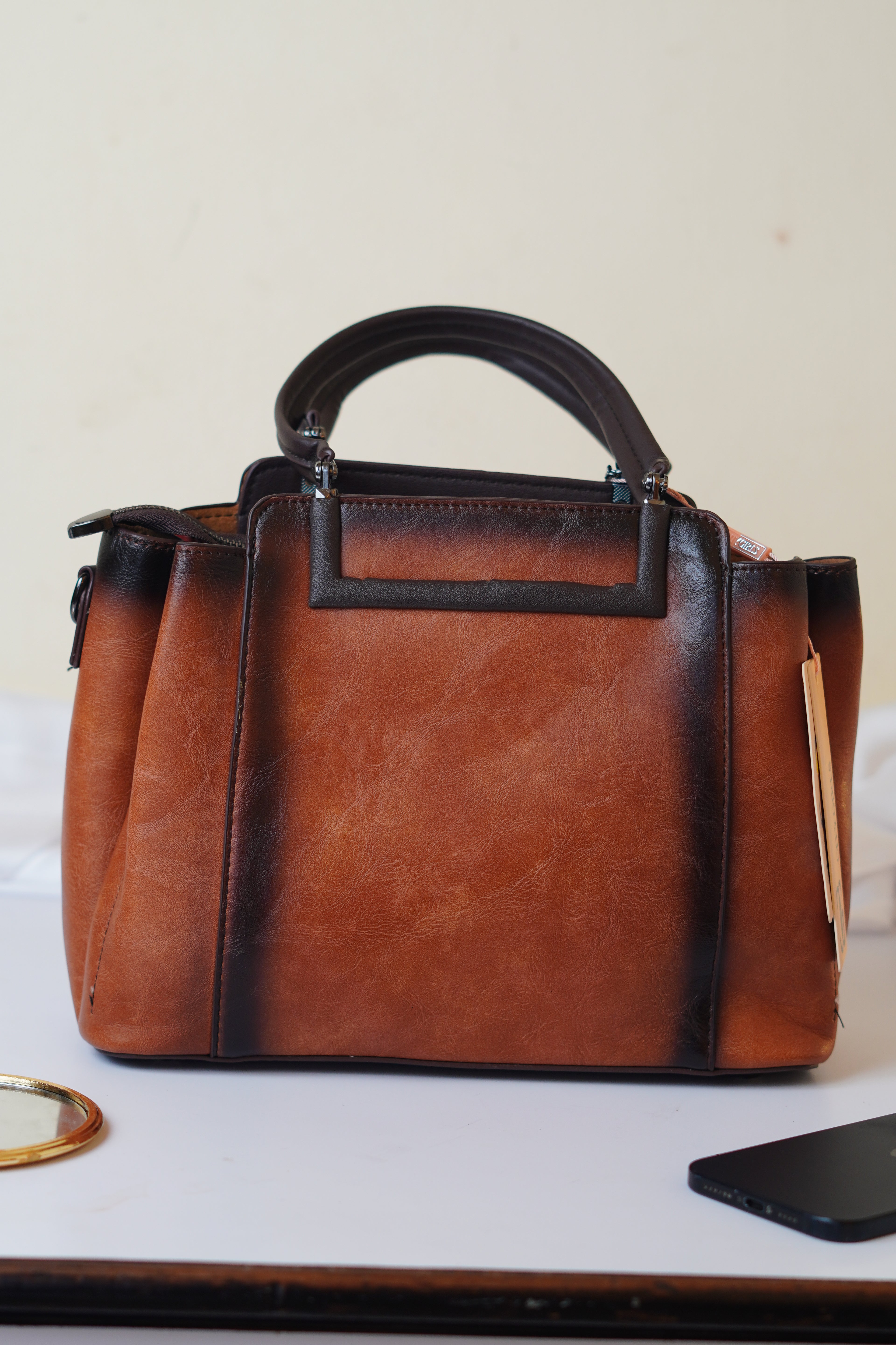 Brown Satchel with sling