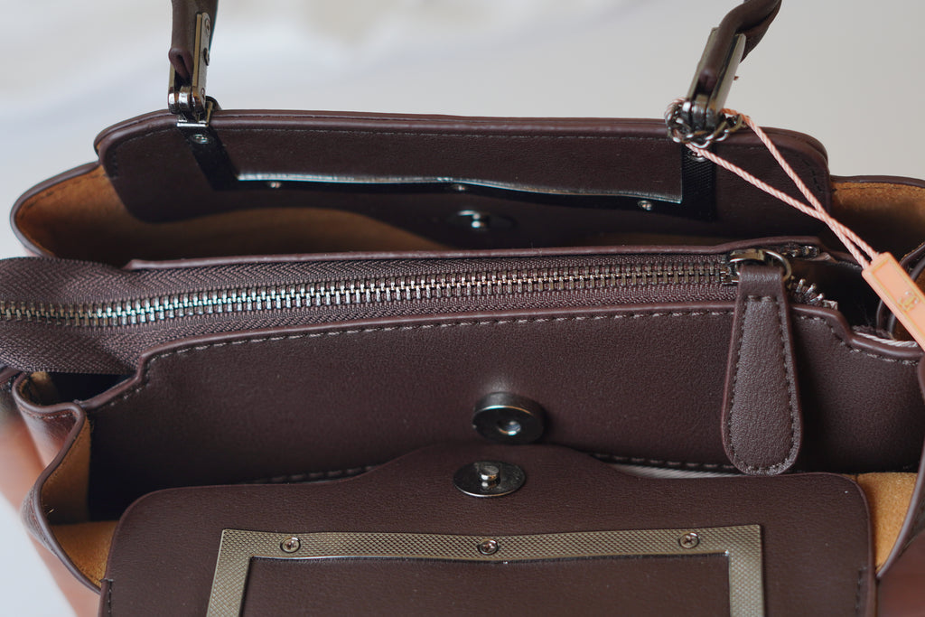 Brown Satchel with sling