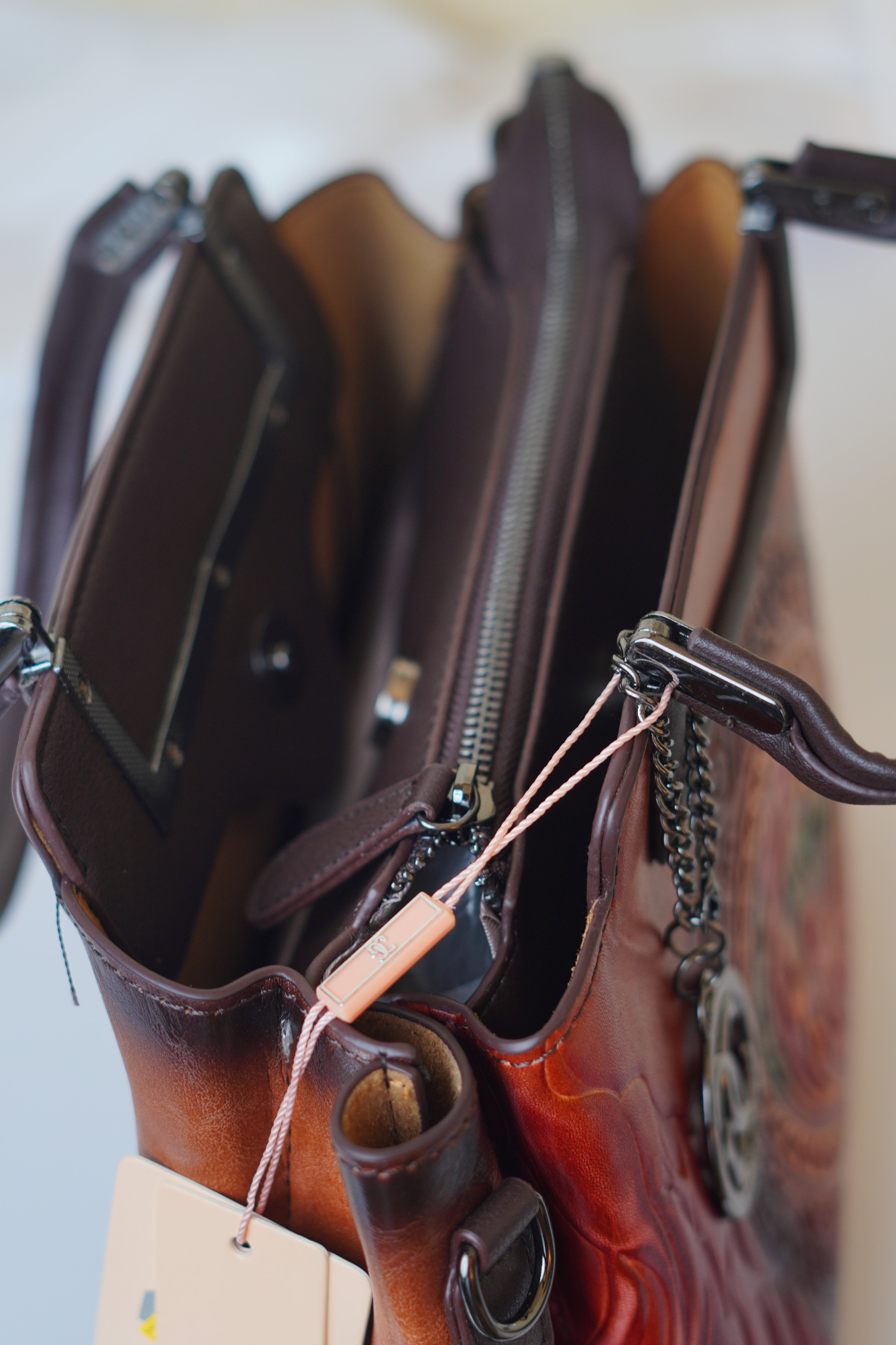 Brown Satchel with sling