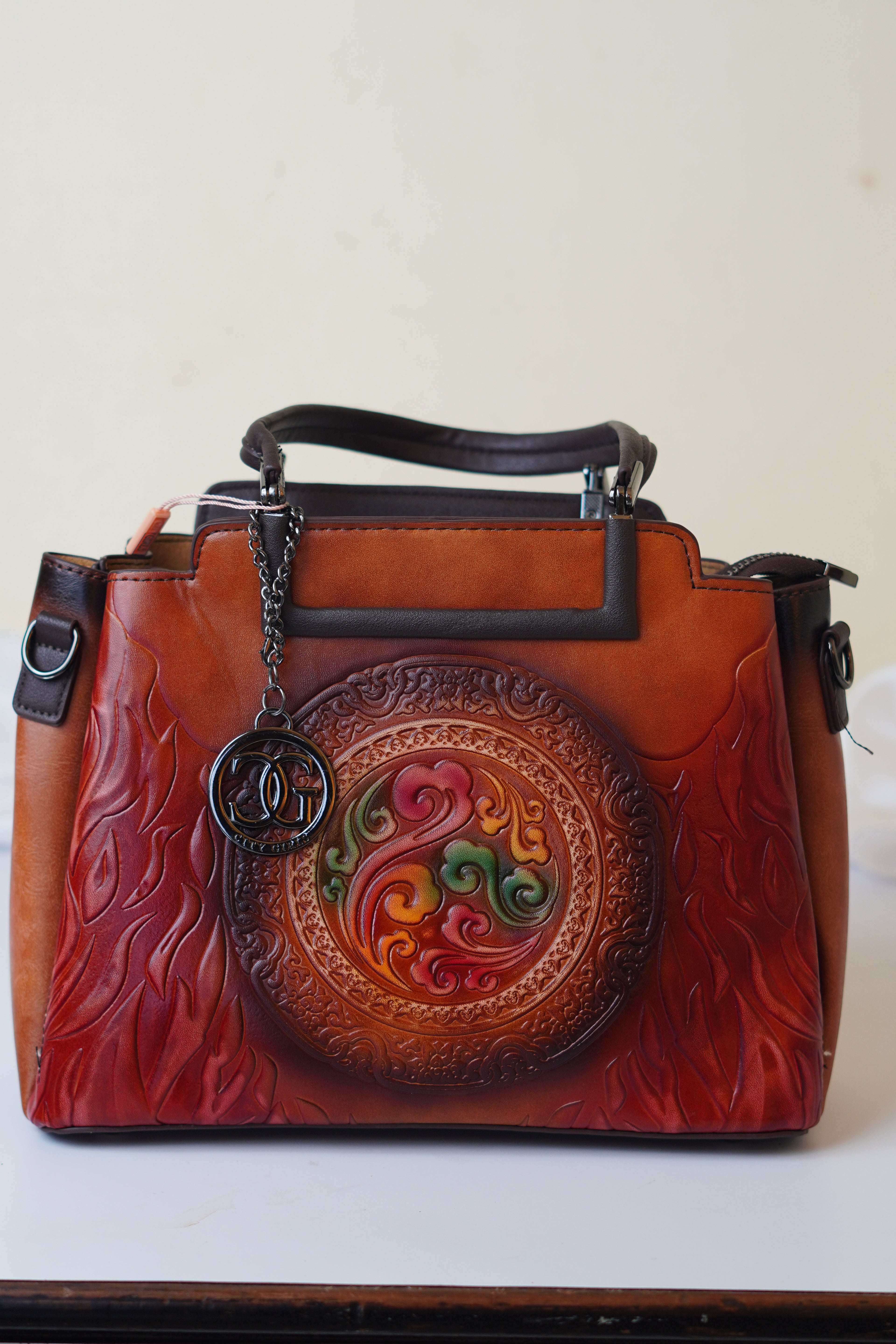 Brown Satchel with sling